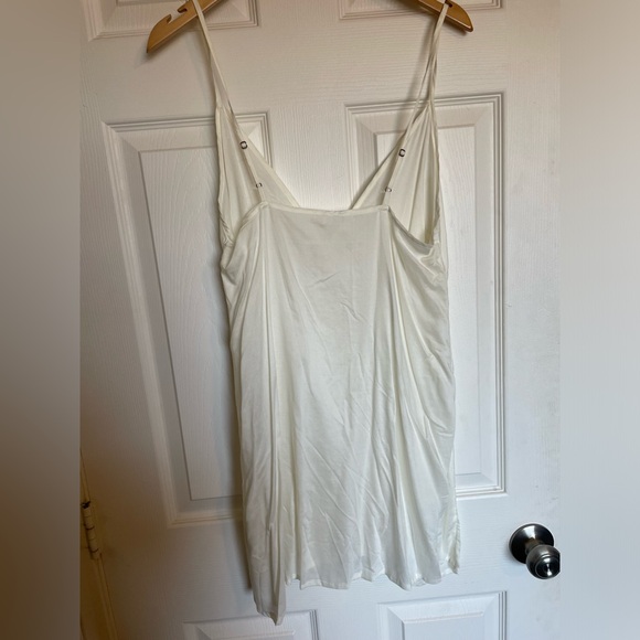 NWT Free People Lace Belle Sleeve Victorian Style Mini Dress Ivory Size Small - Picture 3 of 12